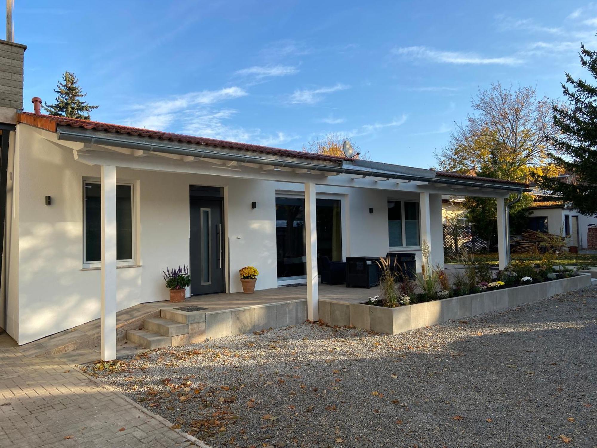 Auszeit Erfurt - Stilvoller Bungalow Mit Parkplatz - Zentrumsnah Eksteriør billede